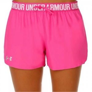 Women’s Hot Pink Under Armour shorts